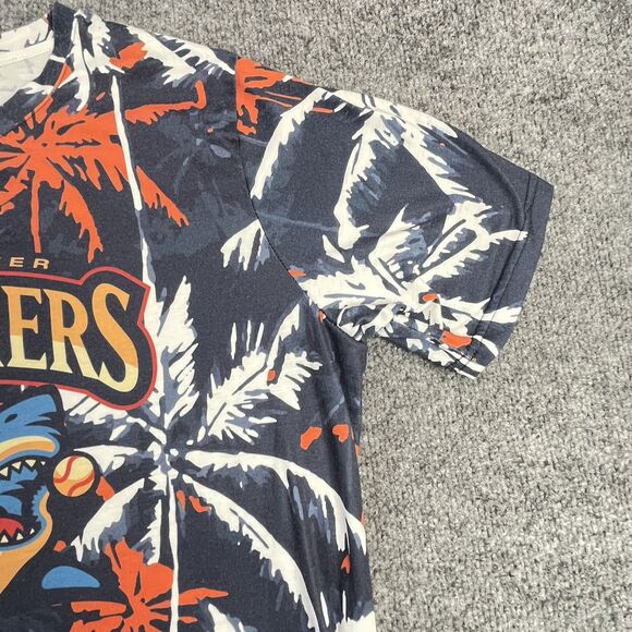 Clearwater Threshers Shirt Mens XL Hawaiian Baseball Minor League Baseball - Picture 4 of 13
